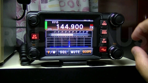 FTM-400XDR Transceptor dual band mvel VHF e UHF