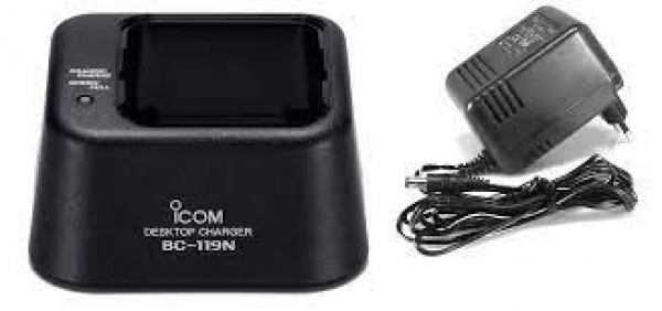 BC-119N Carregador de mesa (com BC-145SA e AD-110) SERIE: 6120982