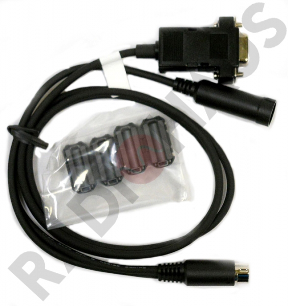 CT-163 Cabo de Dados MDIN 10 pinos para MDIN 6 Pinos + DSUB 9 Pinos