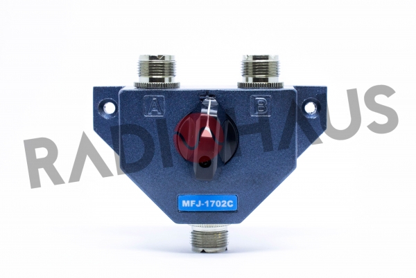 MFJ-1702C Chave Coaxial para 2 antenas - MFJ
