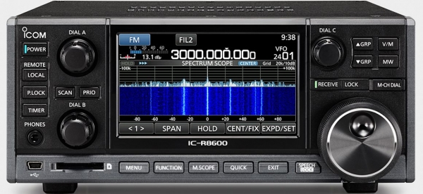 IC-R8600 Receptor Digital Banda Larga 10kHz - 3GHz ICOM *OFERTA*