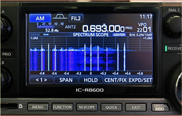 IC-R8600 Receptor Digital Banda Larga 10kHz - 3GHz ICOM *OFERTA*