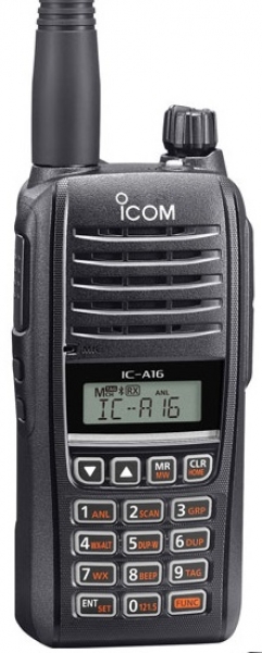 IC-A16 Transceptor Porttil Aeronutico 6W ICOM