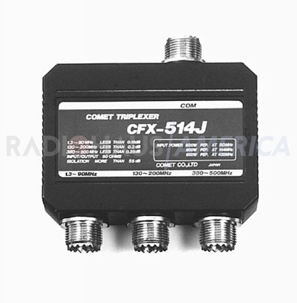 CFX-514J Triplexador 50/146/446 MHz *OFERTA*