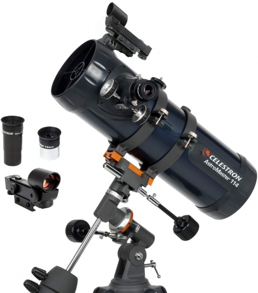 TELESCPIO ASTROMASTER 114EQ CELESTRON DESTAQUE