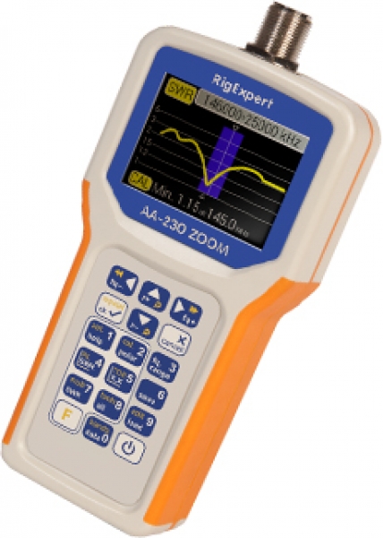 AA-230 ZOOM Analisador de Antena VHF