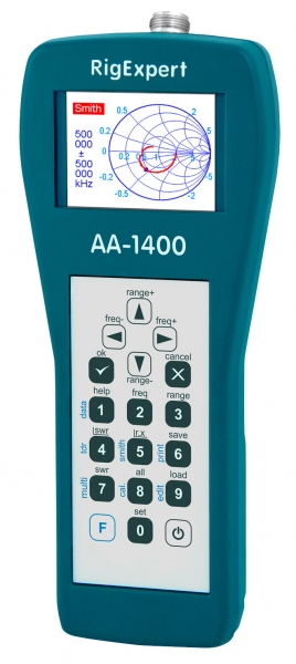 AA-1400 Analisador de Antenas UHF