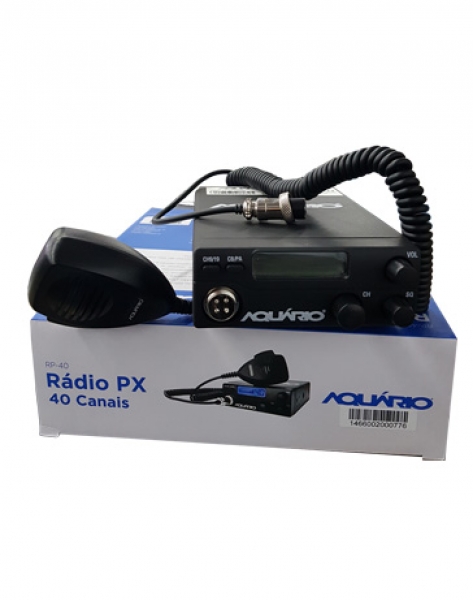 RP-40 Rdio PX 40 Canais Homologado Anatel