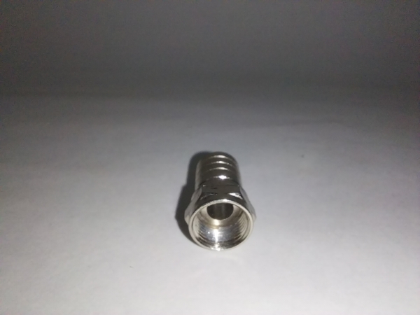 RH-TV Conector com rosca para cabo RG6 cabo de antena de TV   (Gaveta17)