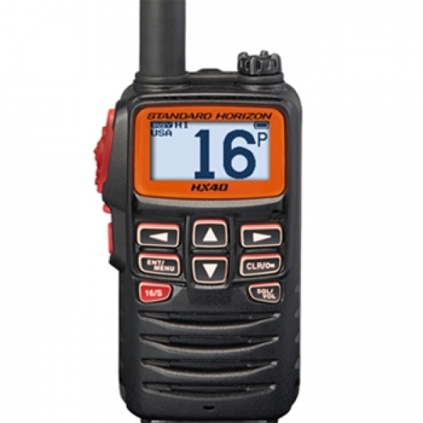  HX-40  6W Ultra Compact Marine Handheld Transceiver