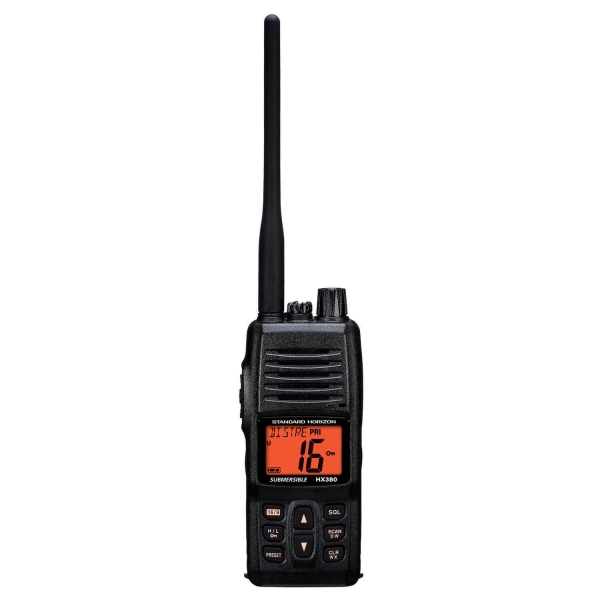 HX-380 Submersible 5 Watt Handheld Commercial VHF with LMR Channels
